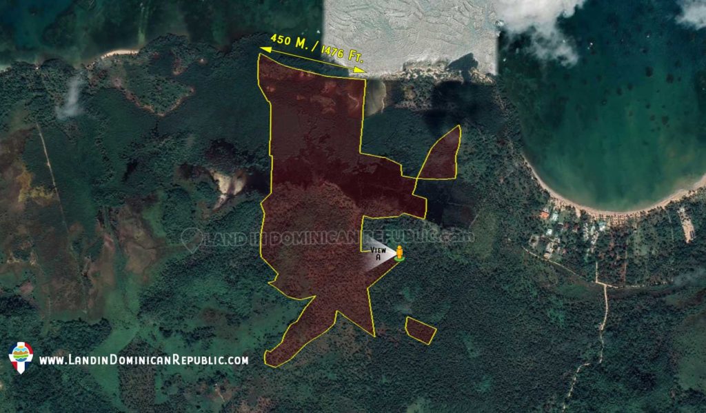 Beach front land barbacoa Las Terrenas Samana