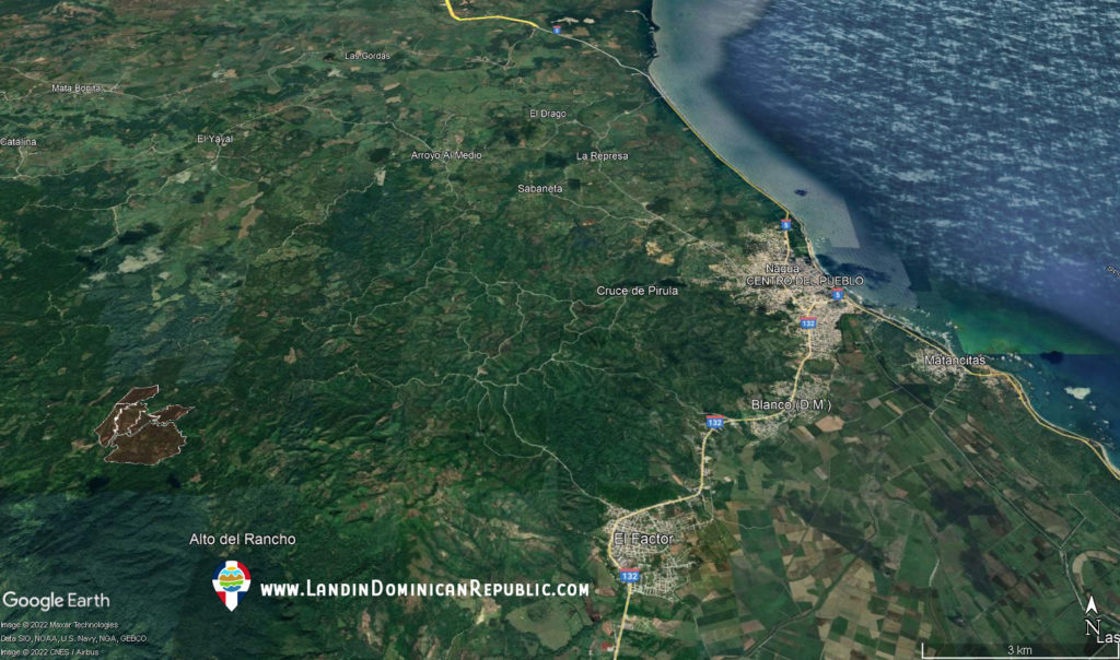 Very big versatile land close to Nagua