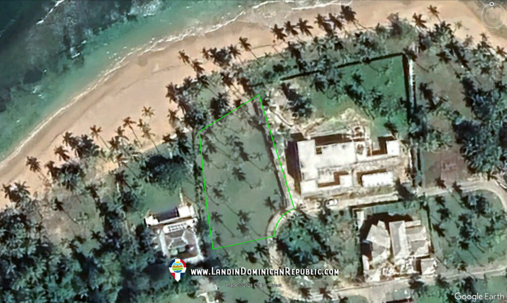Exclusive Beachfront Lot For Sale At Coson Beach - Las Terrenas